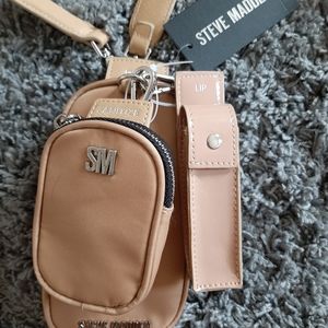 Steve Madden phone bag sanitazer bag lip bag